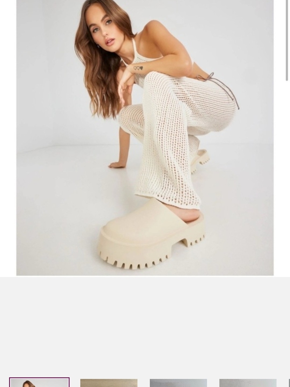 Jeffrey Campbell Clogge Chunky Platform Mules Size 10